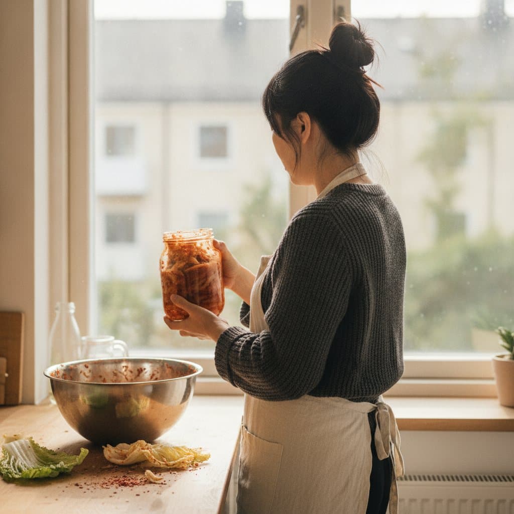 Köket i Solna en vanlig produktionsdag